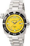 Invicta 7220 Stainless Steel Corduba Diverlock Automatic Yellow Dial Diver