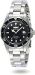 Invicta 8932 Stainless Steel Pro Diver Black Dial Quartz