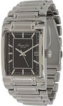 Kenneth Cole KC3910 Stainless Steel Dress Black Patterned Dial 