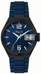 Kenneth Cole KC3918 Blue Stainless Steel Sports Magnified Date
