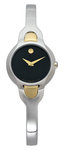 Movado 0605248 Two Tone Kara Black Dial