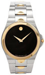 Movado 0605635 Two Tone Luno Stainless Steel Museum Dial