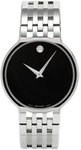 Movado 0606042 Stainless Steel Esperanza Black Dial