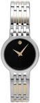 Movado 0606045 Stainless Steel Two Tone Esperanza Black Dial