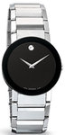 Movado 0606092 Stainless Steel Sapphire Black Museum Dial