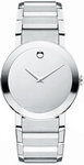 Movado 0606093 Stainless Steel Sapphire Silver Museum Dial