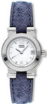 Movado 1605508 Vizio Sport Grey Ostrich Leather Strap White Dial