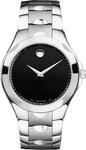 Movado 0606378 Luno Stainless Steel Black Dial