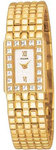 Pulsar PPGD12X Gold Tone Stainless Steel White Dial Dress Crystals