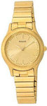 Pulsar PRS504X Gold Tone Stainless Steel Champagne Dial Dress Watch