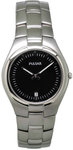 Pulsar PVK077 Stainless Steel Sport Watch Black Dial