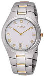 Pulsar PVK081 Two Tone Stainless Steel Dress Watch