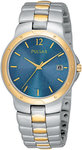 Pulsar PXD780 Two Tone Dress Watch  Blue Dial