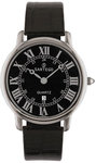 Sartego SED611B Toledo Dress Watch Black Dial Strap