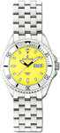 Sartego SPQ87 Quartz Yellow Dial Dive Watch