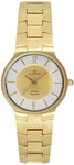 Sartego SVQ662 Gold Tone Seville Dress Watch Gold Dial