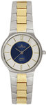 Sartego SVQ863 Two Tone Seville Dress Watch Blue Dial