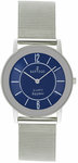 Sartego SVR333 Ultra Thin Stainless Steel Dress Blue Dial Mesh Band