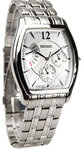 Seiko SNT011P1 Stainless Steel Retrograde Date Silver Dial