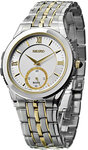 Seiko SRK010 Two Tone Stainless Steel Le Grand Sport Silver Dial