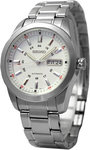 Seiko SRP009 Seiko Stainless Steel Automatic White Dial