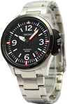 Seiko SRP027 Stainless Steel Automatic Black Dial