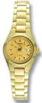 Seiko SYMC18 Gold Tone Seiko 5 Automatic Dress Watch