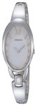 Seiko SUJE47 Stainless Steel Quartz Roman Numeral Dial Bangle Style