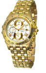 Seiko SPC046 Gold Tone Le Grand Sport Chronograph