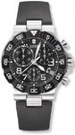 Swiss Army 241336 Summit Chronograph Black Dial Rubber Strap