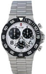 Swiss Army 241339 Summit Chronograph Silver Dial 