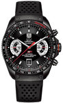 Tag Heuer CAV518BFT6016 Black Stainless Steel Grand Carrera Chronometer Strap
