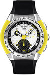 Tissot T0104171703103 T-Trax Analog Chronograph Silver Dial