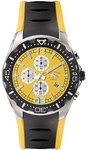 Tommy Bahama RLX1005 Relax Stainless Steel Yellow Dial Strap Chronograph