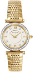 Wittnauer 12R34 Gold Tone Stainless Steel Stratford Cream Dial Diamonds