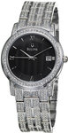 Bulova 96B011 Stainless Steel Swarovski Crystal Dress Watch