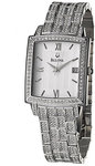 Bulova 96B103 Stainless Steel Swarovski Crystal Dress Watch