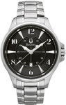 Bulova 96B134 Adventurer Stainless Steel Black Dial