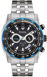 Bulova 98B120 Stainless Steel Marine Star Chronograph Black Dial