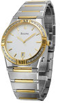 Bulova 98E004 Two Tone Stainless Steel Diamond Dress Watch