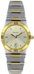 Bulova 98M100 Two Tone Windemere Dress Champagne Dial