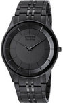 Citizen AR3015-53E Stiletto Black Anodized Stainless Steel Black Dial