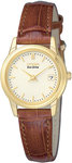 Citizen GA1002-02P Gold Tone Dress Watch Champagne Dial