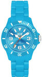 Ice CF-BE-B-P-10 Classic Fluo Blue Dial Plastic Link Bracelet