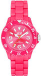 Ice CF-PK-U-P-10 Classic Fluo Pink Dial Plastic Link Bracelet