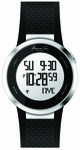 Kenneth Cole KC1697 Stainless Steel Digital Black Rubber Strap