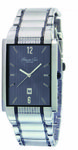 Kenneth Cole KC3921 Gunmetal Stripe Stainless Steel Gray Dial Date
