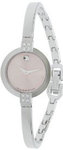 Movado 0606243 Stainless Steel Bela Pink Dial Bangle Style
