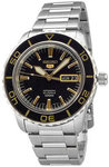 Seiko SNZH57 Stainless Steel Seiko 5 Sports Automatic Two Tone Black Dial Bezel