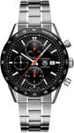 Tag Heuer CV2014BA0794 Stainless Steel Carrera Automatic Black Dial Chronograph